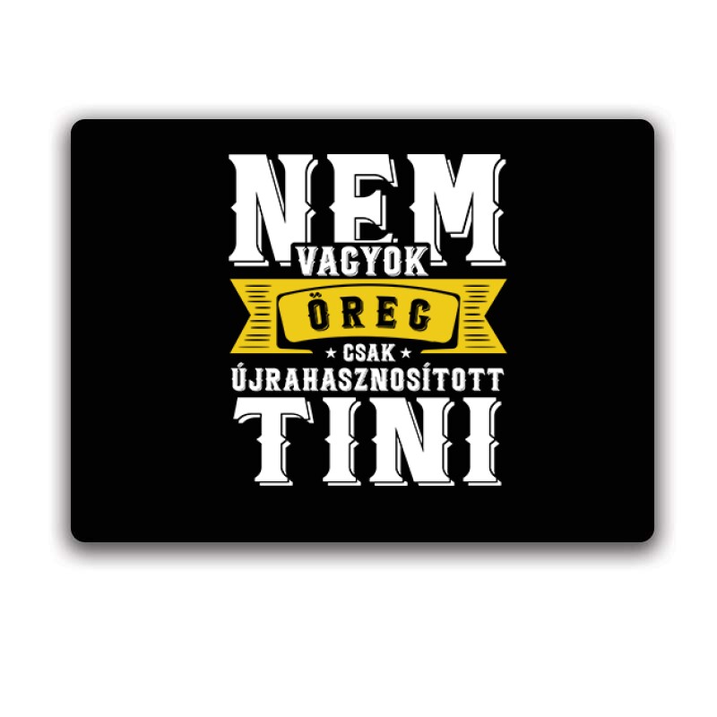 Újrahasznosított Tini Egérpad