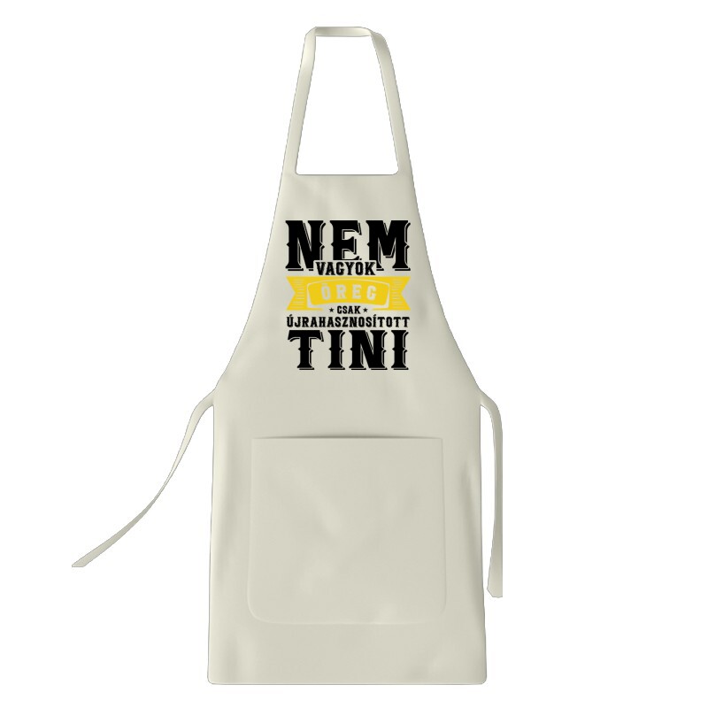 Újrahasznosított Tini Kötény