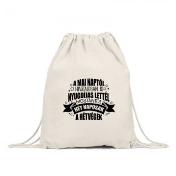 Hivatalosan is nyugdíjas...