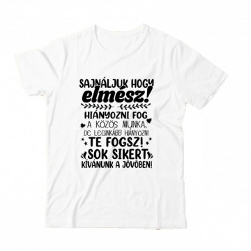 Sajnáljuk, hogy elmész!...