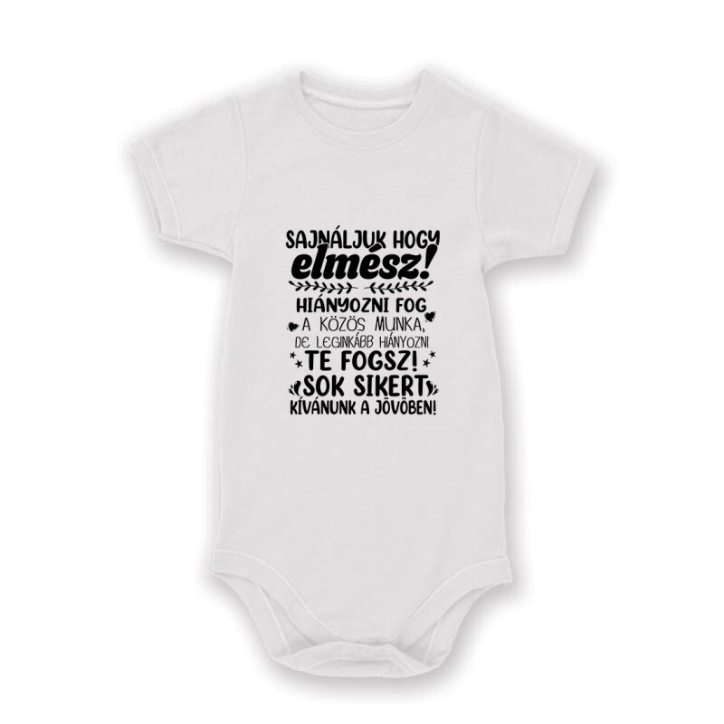 Sajnáljuk, hogy elmész! Baby Body