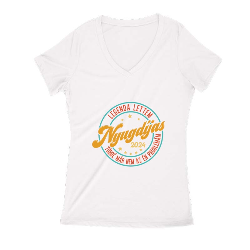 Legenda Lettem Női V Kivágott póló