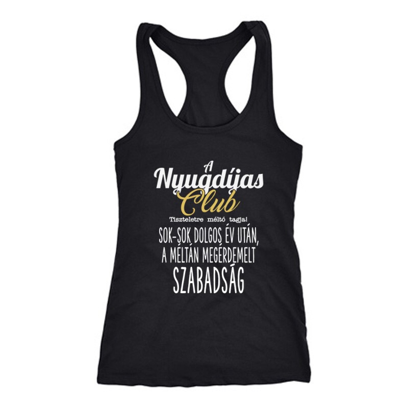 Nyugdíjas Club Női Trikó