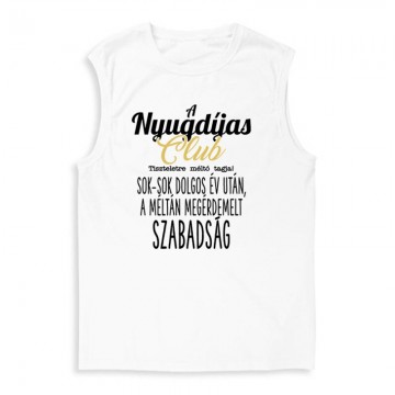 Nyugdíjas Club Férfi Trikó