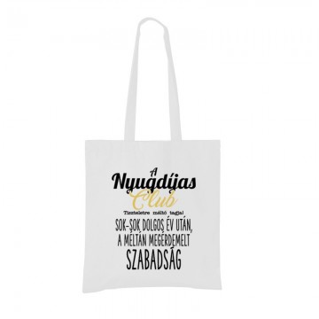 Nyugdíjas Club Bevásárló Táska