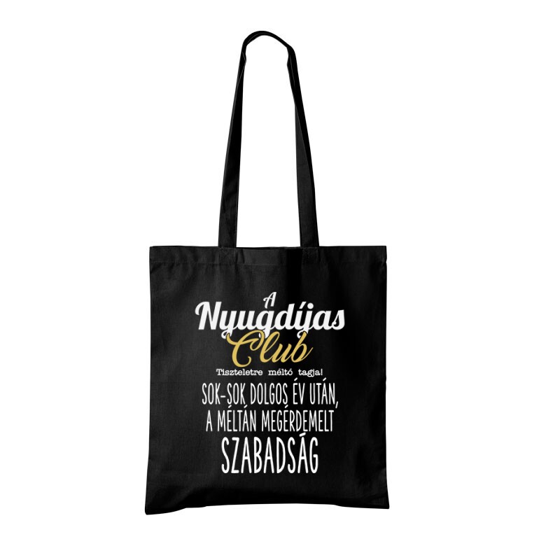 Nyugdíjas Club Bevásárló Táska