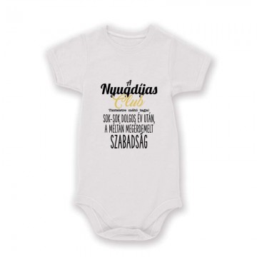 Nyugdíjas Club Baby Body