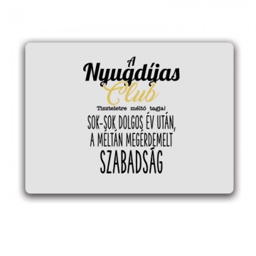 Nyugdíjas Club Egérpad