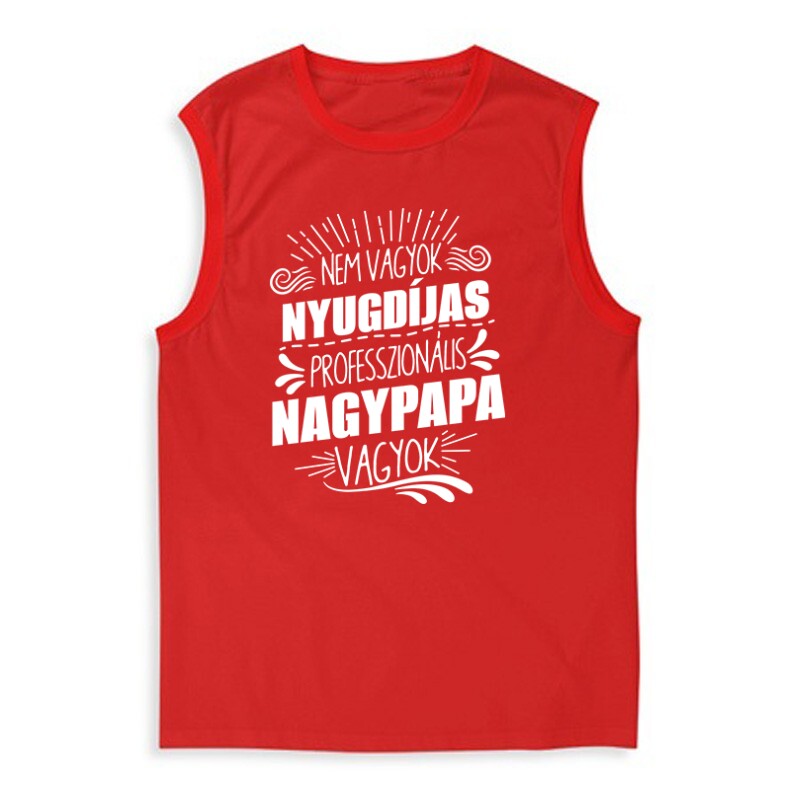 Professzionális Nagypapa Férfi Trikó
