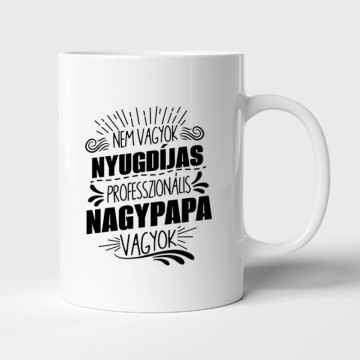 Professzionális Nagypapa Bögre