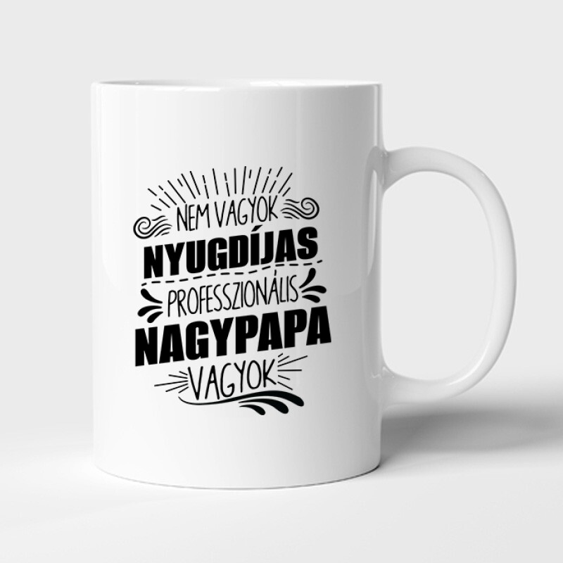 Professzionális Nagypapa Bögre