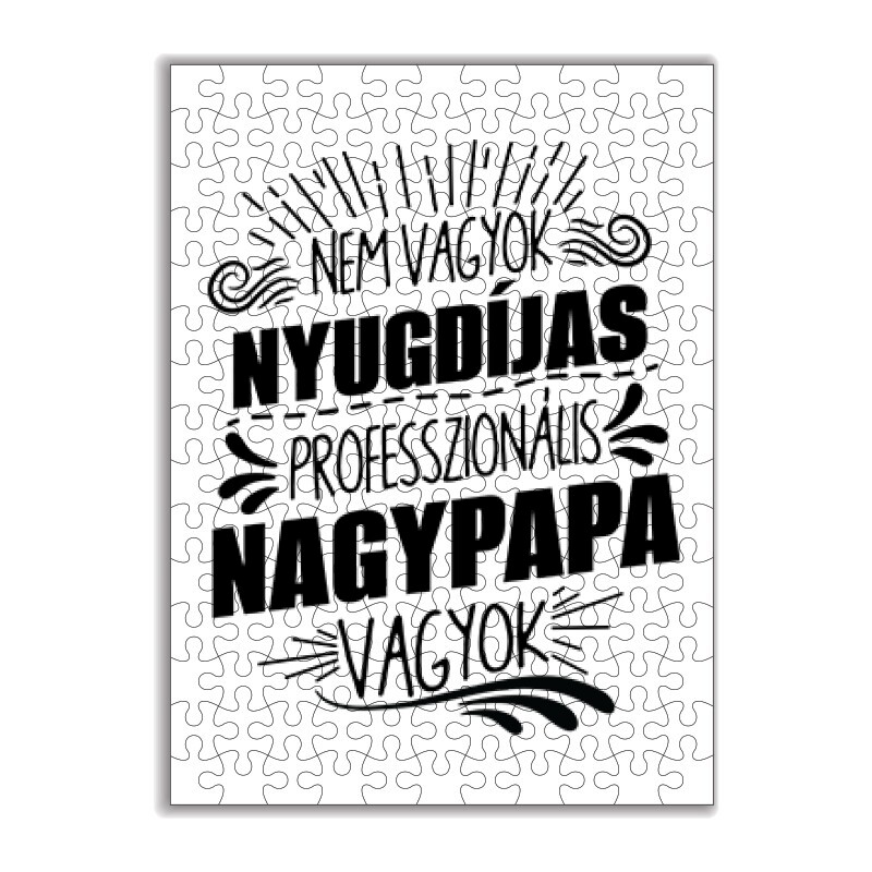 Professzionális Nagypapa Puzzle