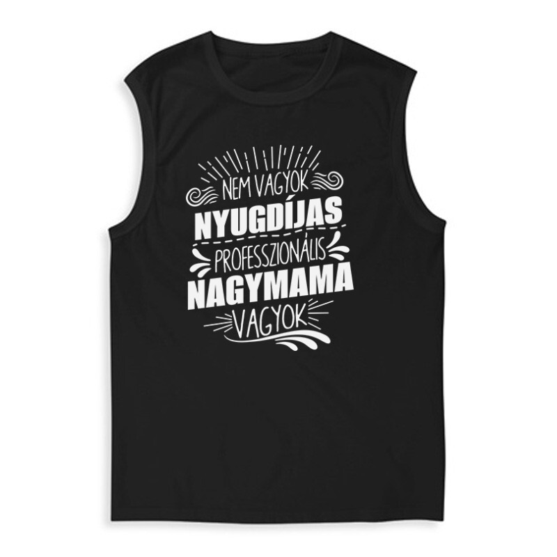 Professzionális Nagymama Férfi Trikó