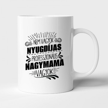 Professzionális Nagymama Bögre