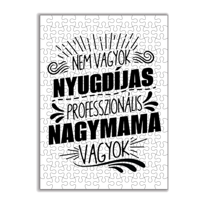Professzionális Nagymama Puzzle