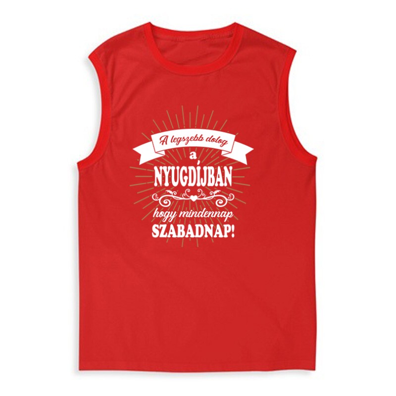 Minden Nap szabadnap Férfi Trikó