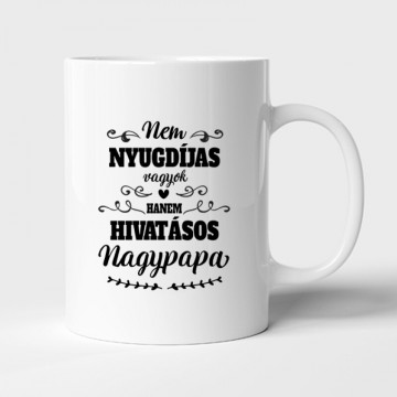 Hivatásos Nagypapa Bögre