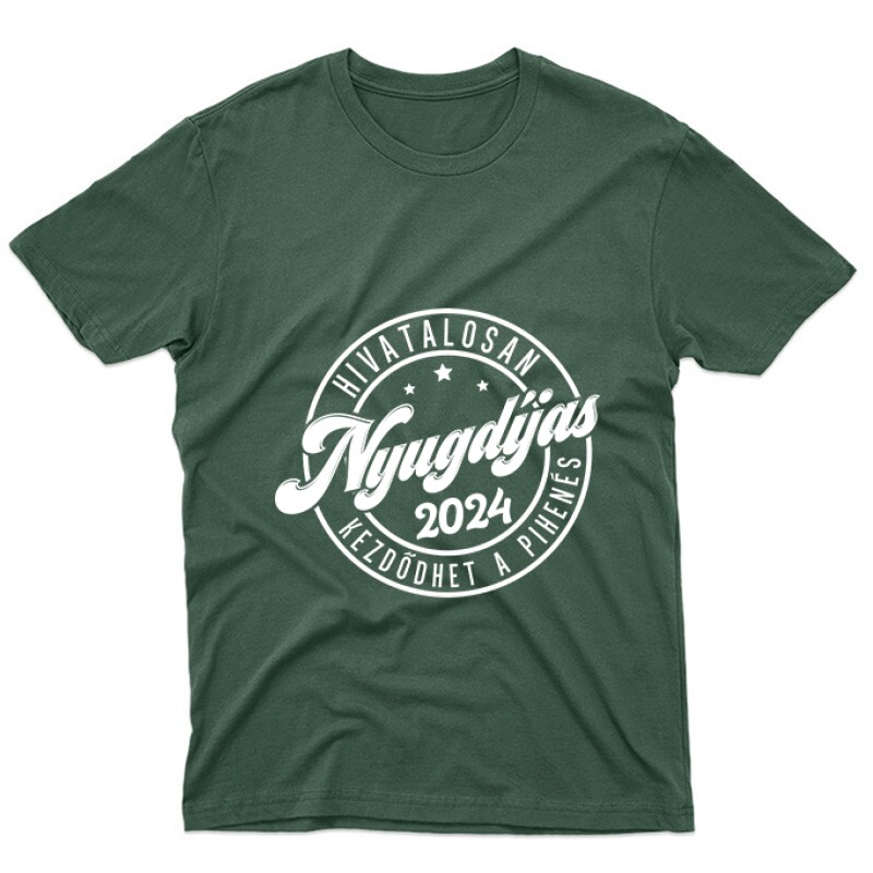 Kezdődhet a pihenés Unisex Póló