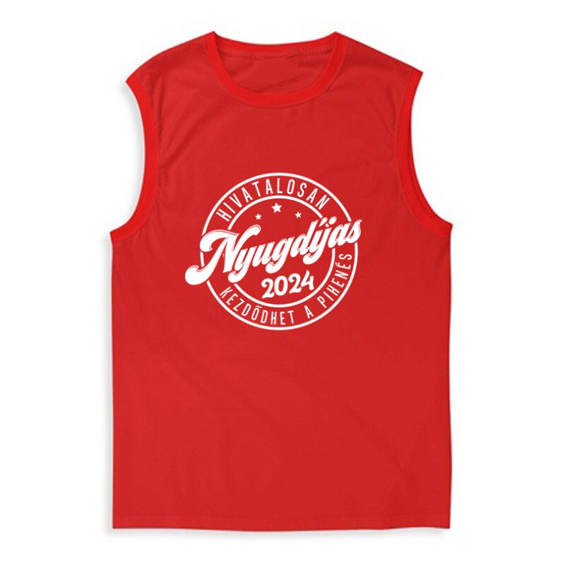 Kezdődhet a pihenés Férfi Trikó