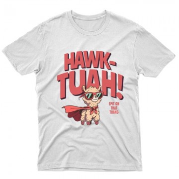 Hawk Tuah Llama Unisex Póló