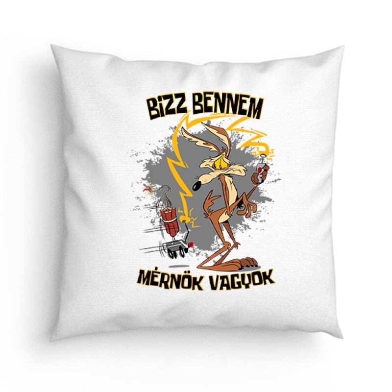 Bízz bennem mérnök vagyok (ver.2) Párna