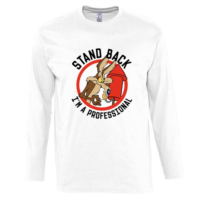 I'm professional (Coyote) Hosszú Ujjú Póló