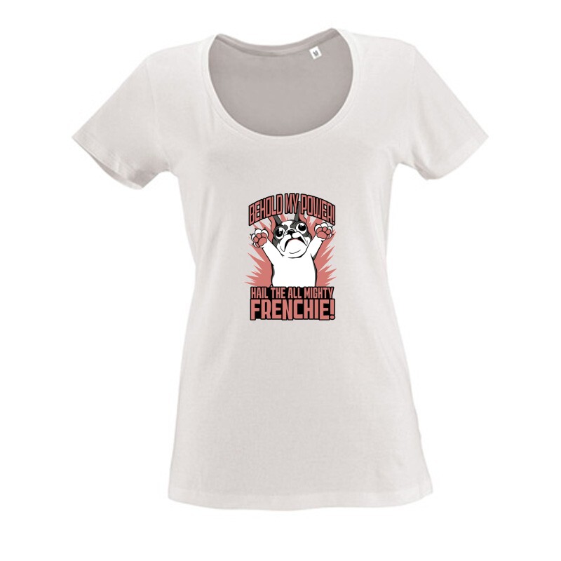 Behold my-power Női O Nyakú Póló