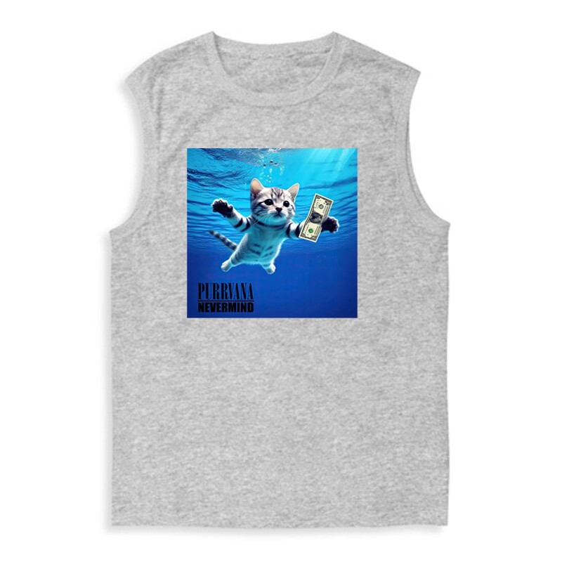 Purrvana Nevermind Férfi Trikó