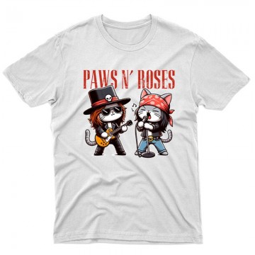 Paws N' Roses Unisex Póló