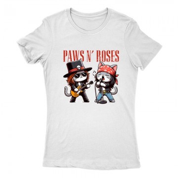Paws N' Roses Női Póló