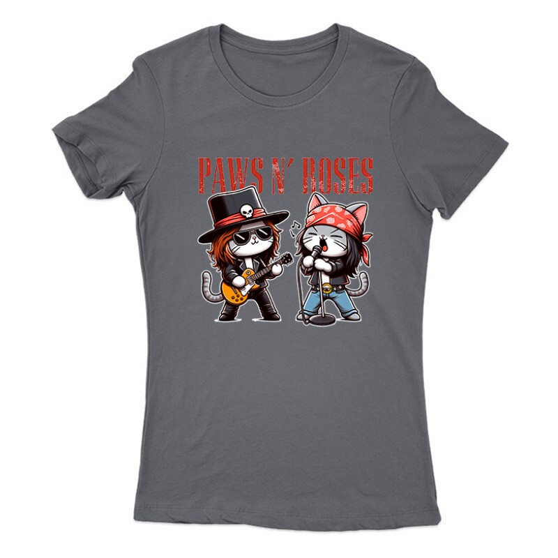Paws N' Roses Női Póló