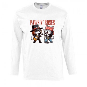 Paws N' Roses Hosszú Ujjú Póló