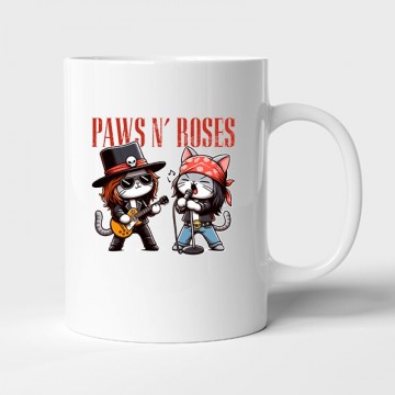 Paws N' Roses Bögre