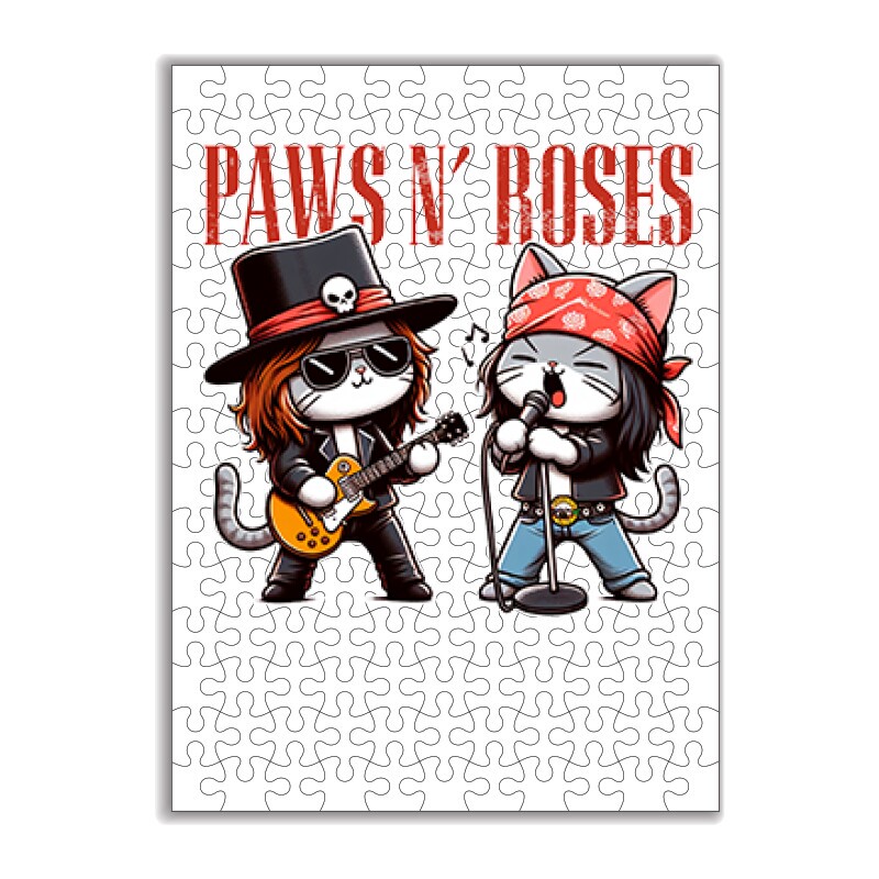 Paws N' Roses Puzzle