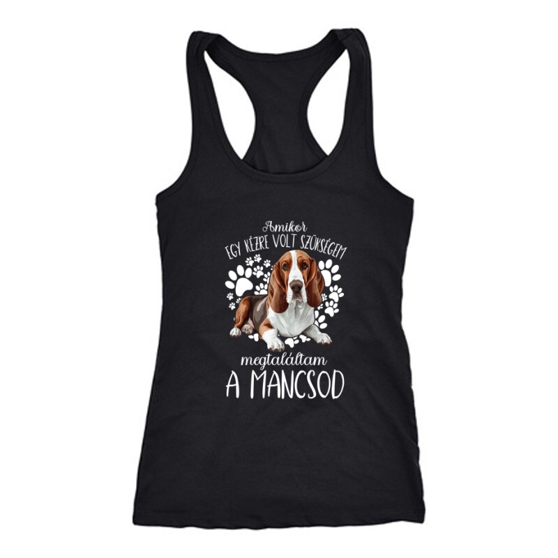 Megtaláltam a mancsod Basset hound Női Trikó