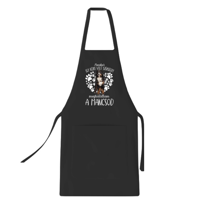 Megtaláltam a mancsod (Berni pásztor) Kötény