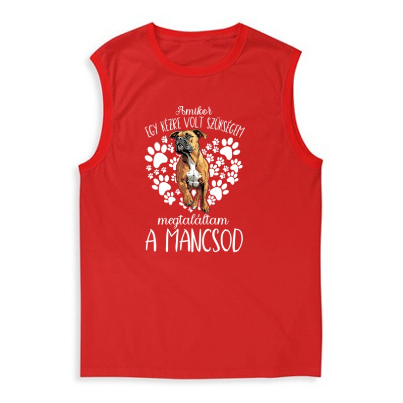 Megtaláltam a mancsod (Boxer) Férfi Trikó