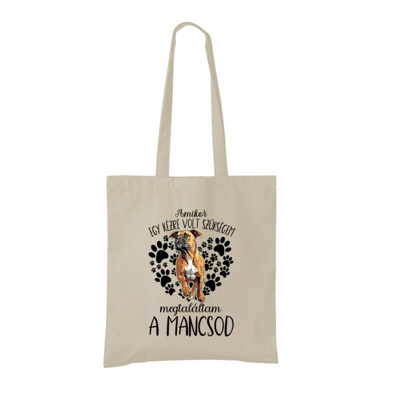 Megtaláltam a mancsod (Boxer) Bevásárló Táska