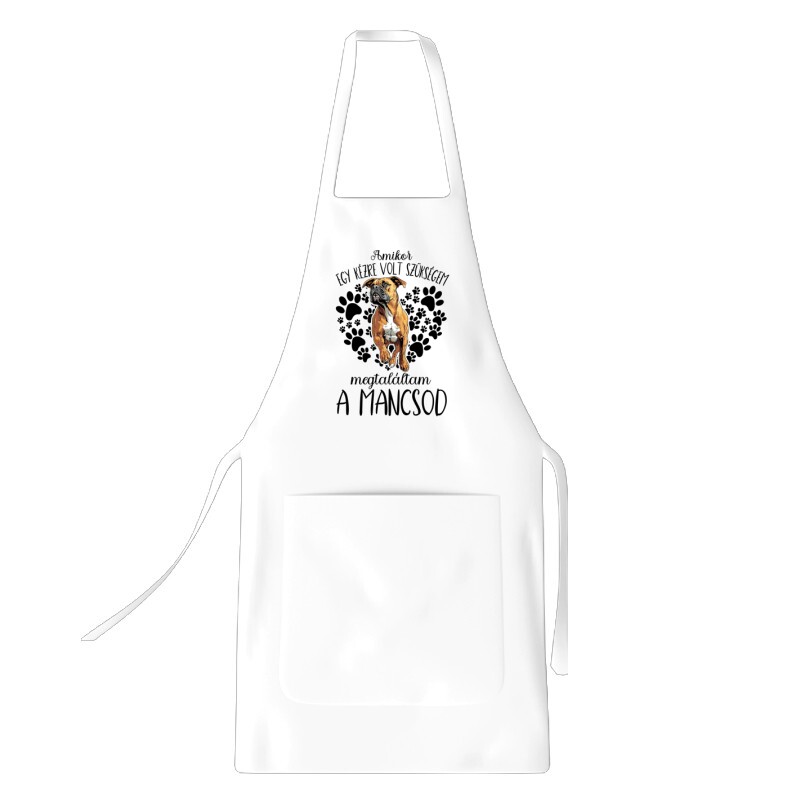 Megtaláltam a mancsod (Boxer) Kötény