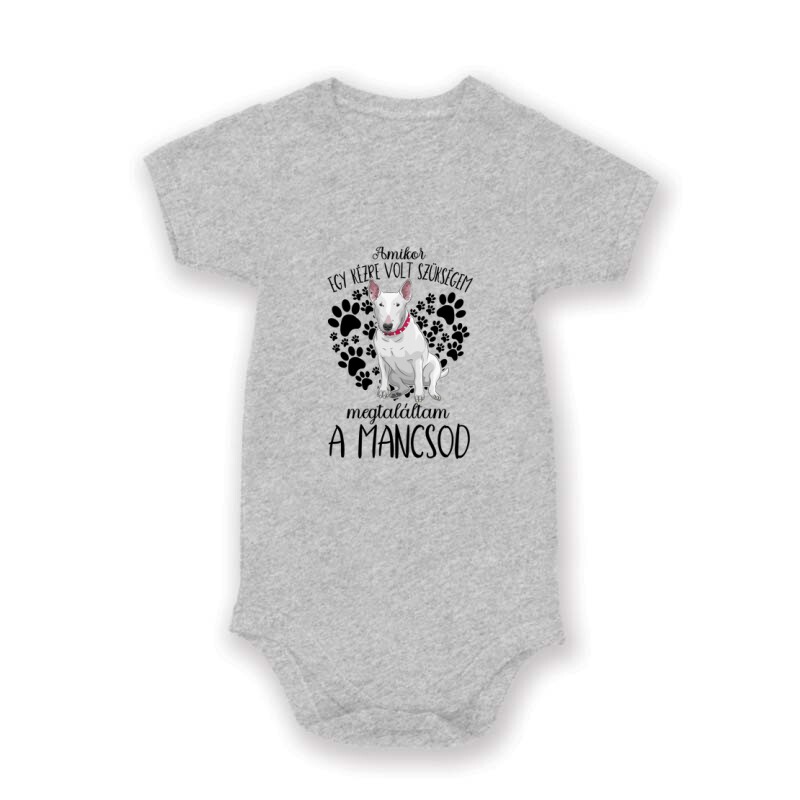 Megtaláltam a mancsod (Bullterrier) Baby Body
