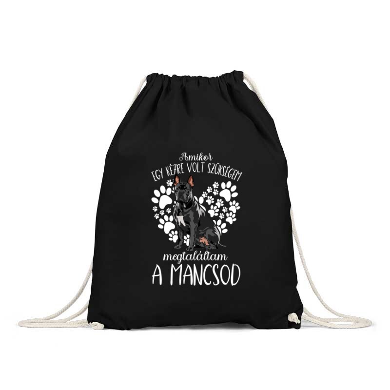 Megtaláltam a mancsod (Cane Corso) Hátizsák