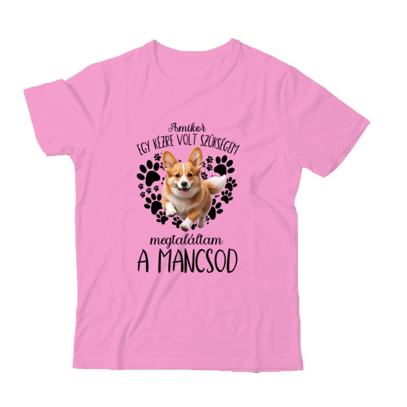 Megtaláltam a mancsod (Corgi) Gyermek Póló