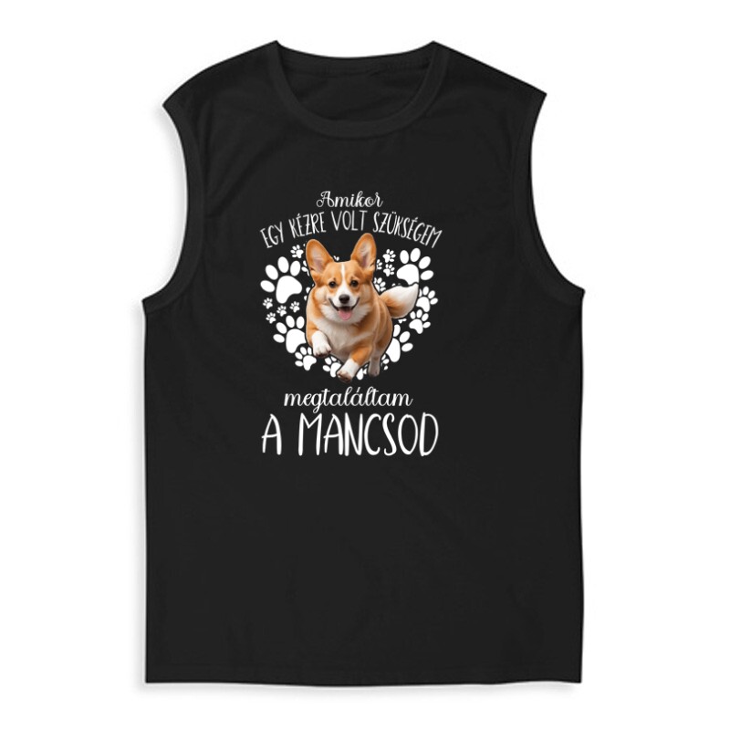 Megtaláltam a mancsod (Corgi) Férfi Trikó