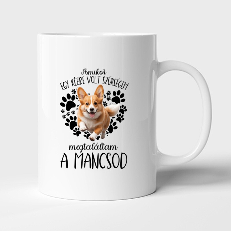 Megtaláltam a mancsod (Corgi) Bögre