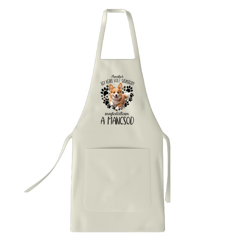 Megtaláltam a mancsod (Corgi) Kötény