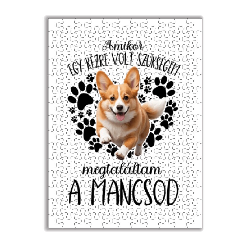 Megtaláltam a mancsod (Corgi) Puzzle