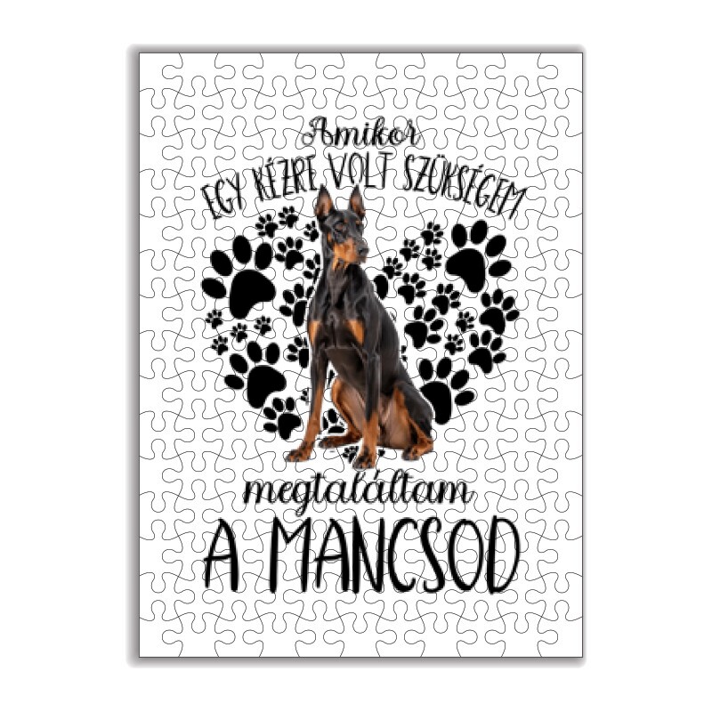 Megtaláltam a mancsod Dobermann Puzzle