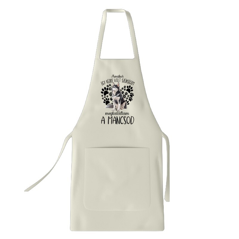 Megtaláltam a mancsod Husky Kötény