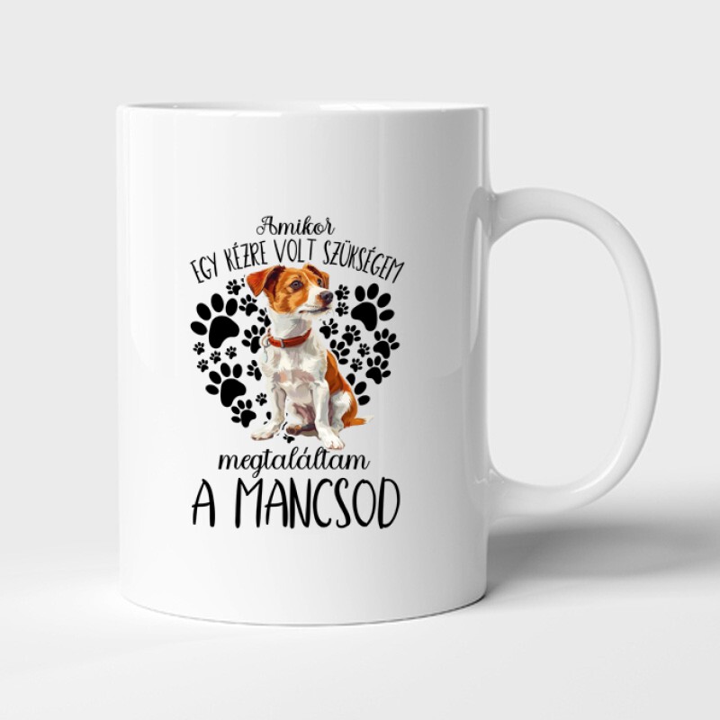 Megtaláltam a mancsod Jack Russel Bögre