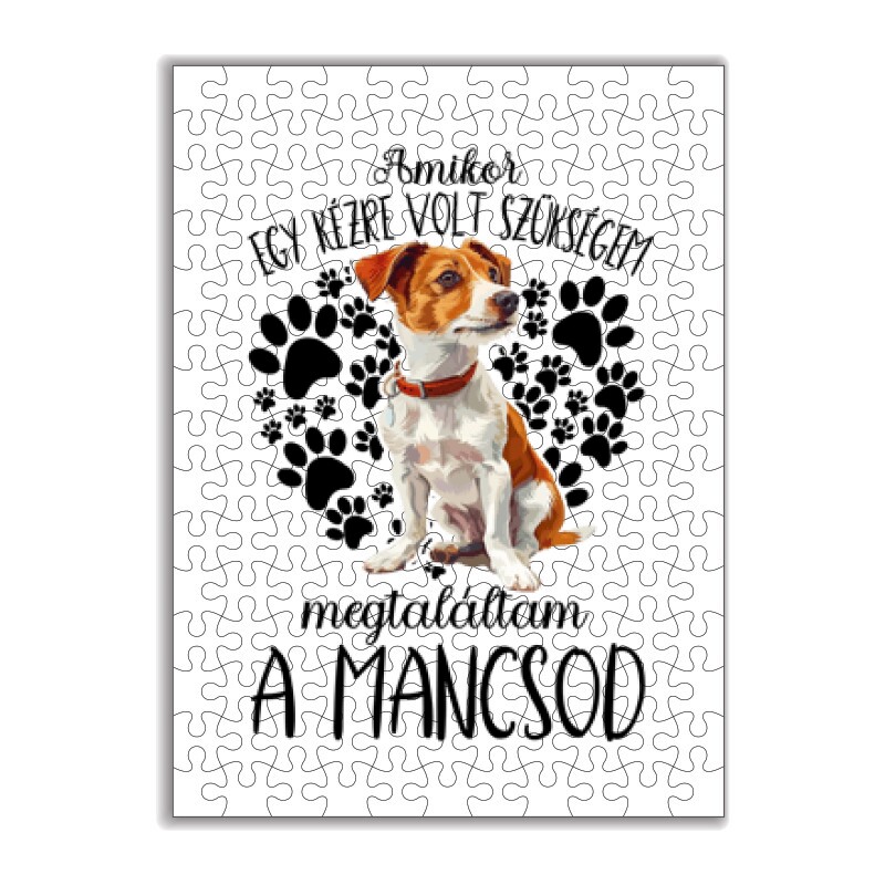 Megtaláltam a mancsod Jack Russel Puzzle